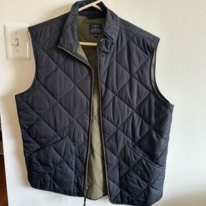 Navy J Crew Men’s Vest Medium